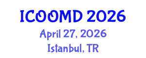 International Conference on Osteoporosis, Osteoarthritis and Musculoskeletal Diseases (ICOOMD) April 27, 2026 - Istanbul, Turkey