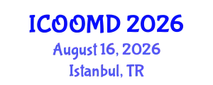 International Conference on Osteoporosis, Osteoarthritis and Musculoskeletal Diseases (ICOOMD) August 16, 2026 - Istanbul, Turkey