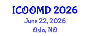 International Conference on Osteoporosis, Osteoarthritis and Musculoskeletal Diseases (ICOOMD) June 22, 2026 - Oslo, Norway