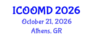 International Conference on Osteoporosis, Osteoarthritis and Musculoskeletal Diseases (ICOOMD) October 21, 2026 - Athens, Greece