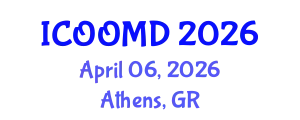 International Conference on Osteoporosis, Osteoarthritis and Musculoskeletal Diseases (ICOOMD) April 06, 2026 - Athens, Greece