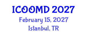 International Conference on Osteoporosis, Osteoarthritis and Musculoskeletal Diseases (ICOOMD) February 15, 2027 - Istanbul, Turkey