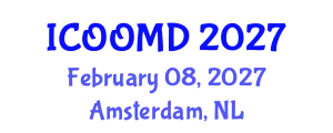 International Conference on Osteoporosis, Osteoarthritis and Musculoskeletal Diseases (ICOOMD) February 08, 2027 - Amsterdam, Netherlands