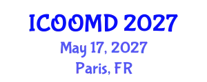 International Conference on Osteoporosis, Osteoarthritis and Musculoskeletal Diseases (ICOOMD) May 17, 2027 - Paris, France