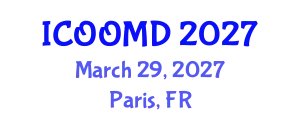 International Conference on Osteoporosis, Osteoarthritis and Musculoskeletal Diseases (ICOOMD) March 29, 2027 - Paris, France