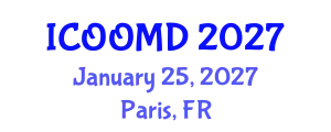 International Conference on Osteoporosis, Osteoarthritis and Musculoskeletal Diseases (ICOOMD) January 25, 2027 - Paris, France