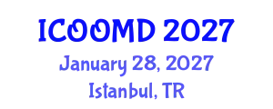 International Conference on Osteoporosis, Osteoarthritis and Musculoskeletal Diseases (ICOOMD) January 28, 2027 - Istanbul, Turkey