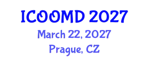 International Conference on Osteoporosis, Osteoarthritis and Musculoskeletal Diseases (ICOOMD) March 22, 2027 - Prague, Czechia