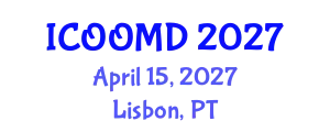 International Conference on Osteoporosis, Osteoarthritis and Musculoskeletal Diseases (ICOOMD) April 15, 2027 - Lisbon, Portugal