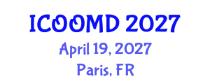 International Conference on Osteoporosis, Osteoarthritis and Musculoskeletal Diseases (ICOOMD) April 19, 2027 - Paris, France