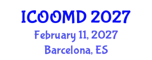 International Conference on Osteoporosis, Osteoarthritis and Musculoskeletal Diseases (ICOOMD) February 11, 2027 - Barcelona, Spain