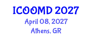 International Conference on Osteoporosis, Osteoarthritis and Musculoskeletal Diseases (ICOOMD) April 08, 2027 - Athens, Greece