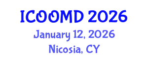 International Conference on Osteoporosis, Osteoarthritis and Musculoskeletal Diseases (ICOOMD) January 12, 2026 - Nicosia, Cyprus