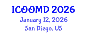 International Conference on Osteoporosis, Osteoarthritis and Musculoskeletal Diseases (ICOOMD) January 12, 2026 - San Diego, United States