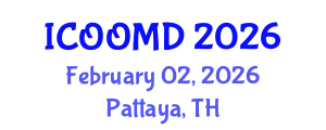 International Conference on Osteoporosis, Osteoarthritis and Musculoskeletal Diseases (ICOOMD) February 02, 2026 - Pattaya, Thailand