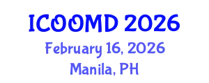 International Conference on Osteoporosis, Osteoarthritis and Musculoskeletal Diseases (ICOOMD) February 16, 2026 - Manila, Philippines