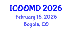 International Conference on Osteoporosis, Osteoarthritis and Musculoskeletal Diseases (ICOOMD) February 16, 2026 - Bogota, Colombia