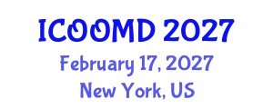 International Conference on Osteoporosis, Osteoarthritis and Musculoskeletal Diseases (ICOOMD) February 17, 2027 - New York, United States