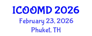 International Conference on Osteoporosis, Osteoarthritis and Musculoskeletal Diseases (ICOOMD) February 23, 2026 - Phuket, Thailand
