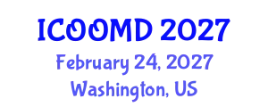 International Conference on Osteoporosis, Osteoarthritis and Musculoskeletal Diseases (ICOOMD) February 24, 2027 - Washington, United States
