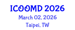 International Conference on Osteoporosis, Osteoarthritis and Musculoskeletal Diseases (ICOOMD) March 02, 2026 - Taipei, Taiwan
