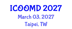 International Conference on Osteoporosis, Osteoarthritis and Musculoskeletal Diseases (ICOOMD) March 03, 2027 - Taipei, Taiwan