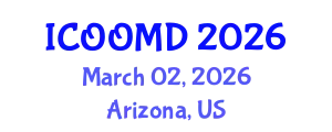 International Conference on Osteoporosis, Osteoarthritis and Musculoskeletal Diseases (ICOOMD) March 02, 2026 - Arizona, United States