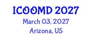 International Conference on Osteoporosis, Osteoarthritis and Musculoskeletal Diseases (ICOOMD) March 03, 2027 - Arizona, United States