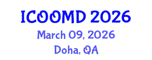 International Conference on Osteoporosis, Osteoarthritis and Musculoskeletal Diseases (ICOOMD) March 09, 2026 - Doha, Qatar
