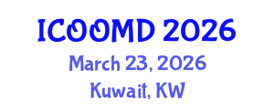International Conference on Osteoporosis, Osteoarthritis and Musculoskeletal Diseases (ICOOMD) March 23, 2026 - Kuwait, Kuwait