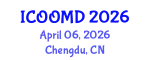 International Conference on Osteoporosis, Osteoarthritis and Musculoskeletal Diseases (ICOOMD) April 06, 2026 - Chengdu, China