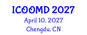 International Conference on Osteoporosis, Osteoarthritis and Musculoskeletal Diseases (ICOOMD) April 10, 2027 - Chengdu, China