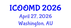 International Conference on Osteoporosis, Osteoarthritis and Musculoskeletal Diseases (ICOOMD) April 27, 2026 - Washington, Australia