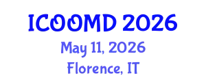 International Conference on Osteoporosis, Osteoarthritis and Musculoskeletal Diseases (ICOOMD) May 11, 2026 - Florence, Italy