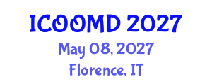 International Conference on Osteoporosis, Osteoarthritis and Musculoskeletal Diseases (ICOOMD) May 08, 2027 - Florence, Italy