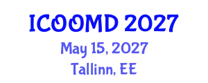 International Conference on Osteoporosis, Osteoarthritis and Musculoskeletal Diseases (ICOOMD) May 15, 2027 - Tallinn, Estonia