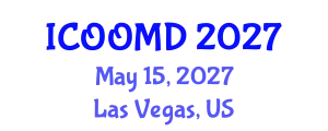 International Conference on Osteoporosis, Osteoarthritis and Musculoskeletal Diseases (ICOOMD) May 15, 2027 - Las Vegas, United States