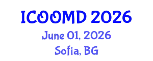 International Conference on Osteoporosis, Osteoarthritis and Musculoskeletal Diseases (ICOOMD) June 01, 2026 - Sofia, Bulgaria