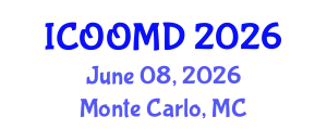 International Conference on Osteoporosis, Osteoarthritis and Musculoskeletal Diseases (ICOOMD) June 08, 2026 - Monte Carlo, Monaco