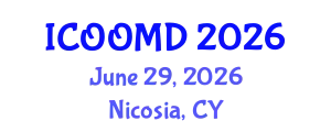 International Conference on Osteoporosis, Osteoarthritis and Musculoskeletal Diseases (ICOOMD) June 29, 2026 - Nicosia, Cyprus