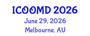 International Conference on Osteoporosis, Osteoarthritis and Musculoskeletal Diseases (ICOOMD) June 29, 2026 - Melbourne, Australia