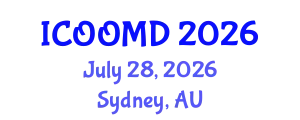 International Conference on Osteoporosis, Osteoarthritis and Musculoskeletal Diseases (ICOOMD) July 28, 2026 - Sydney, Australia