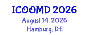 International Conference on Osteoporosis, Osteoarthritis and Musculoskeletal Diseases (ICOOMD) August 14, 2026 - Hamburg, Germany