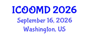 International Conference on Osteoporosis, Osteoarthritis and Musculoskeletal Diseases (ICOOMD) September 16, 2026 - Washington, United States