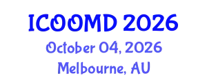 International Conference on Osteoporosis, Osteoarthritis and Musculoskeletal Diseases (ICOOMD) October 04, 2026 - Melbourne, Australia