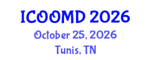 International Conference on Osteoporosis, Osteoarthritis and Musculoskeletal Diseases (ICOOMD) October 25, 2026 - Tunis, Tunisia