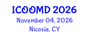 International Conference on Osteoporosis, Osteoarthritis and Musculoskeletal Diseases (ICOOMD) November 04, 2026 - Nicosia, Cyprus