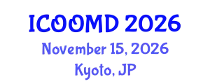 International Conference on Osteoporosis, Osteoarthritis and Musculoskeletal Diseases (ICOOMD) November 15, 2026 - Kyoto, Japan