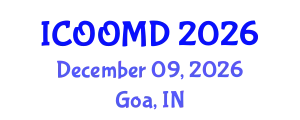 International Conference on Osteoporosis, Osteoarthritis and Musculoskeletal Diseases (ICOOMD) December 09, 2026 - Goa, India