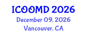 International Conference on Osteoporosis, Osteoarthritis and Musculoskeletal Diseases (ICOOMD) December 09, 2026 - Vancouver, Canada